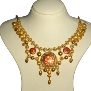 Elegant 22K Gold Necklace - 40.200 grams, Madurai