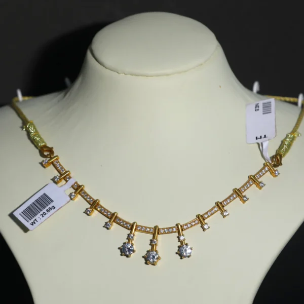 22k-Gold-Necklace-Party-Trendy-Wear-Madurai