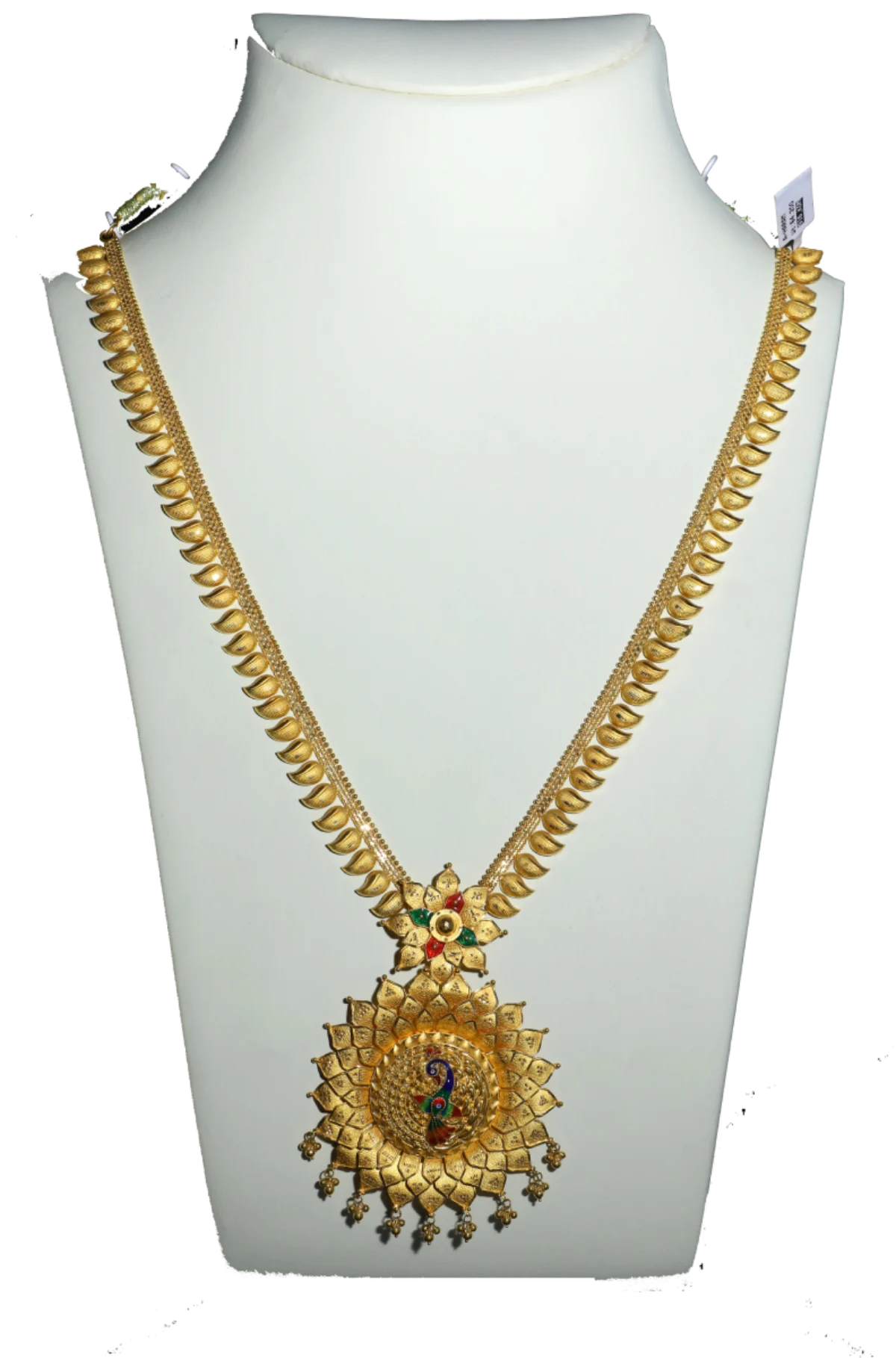 22k Yellow deals Gold Peacock Pendant Charm