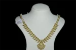 Exquisite 22k Gold Mango Motif Necklace