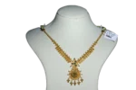 Indian Gold Necklace - Madurai Beauty