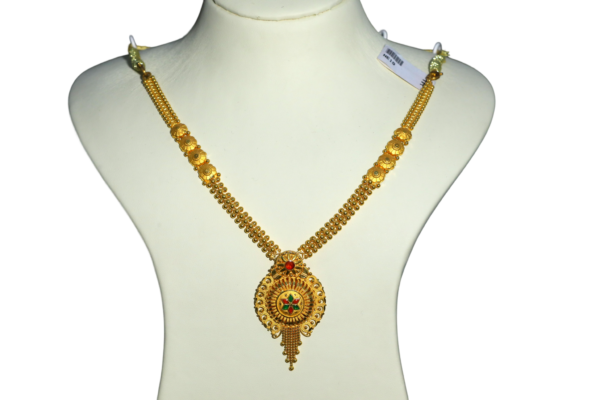 Detailed view of 22K Gold Necklace chain