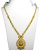 22k Gold Haram Chain with Floral Pendant in madurai