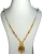 Madurai Gold Haram Chain with Pink Flower Pendant - Local SEO Jewelry